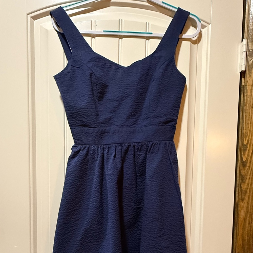 Lauren James Classic Navy Dress